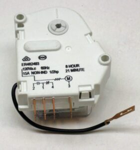 refrigerator defrost timer control for whirlpool w10822278 483212