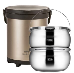 thermos brand shuttle chef thermal cooker (tcra series) (6.0l (2 x 3.0l))