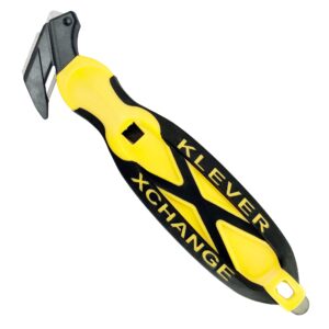 klever innovations kcj-xc-35 klever x-change (wider cut head with scraper)