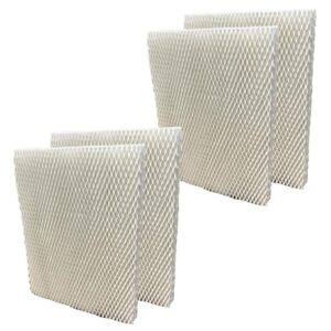 hifrom 4pack hc26p replacement humidifier wick filters compatible with honeywell he200 he250 he260 he265 he280 he300 he360 he365 humidifier hc26p1002