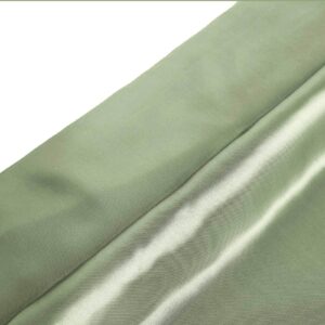 Efavormart 54" Wide x 10 Yards Satin Wedding Banquet Restaurant Wholesale Fabric Bridal Bolt for Party Events Decor - Eucalyptus Sage Green