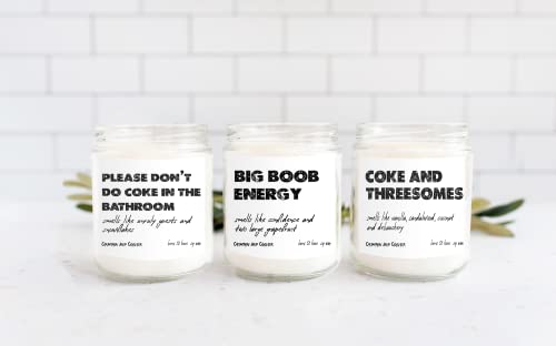 Big Boob Energy Grapefruit Soy Candle