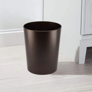 sedlav metal wastebasket, bronze