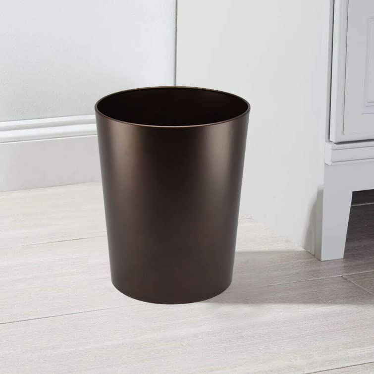 SEDLAV Metal Wastebasket, Bronze