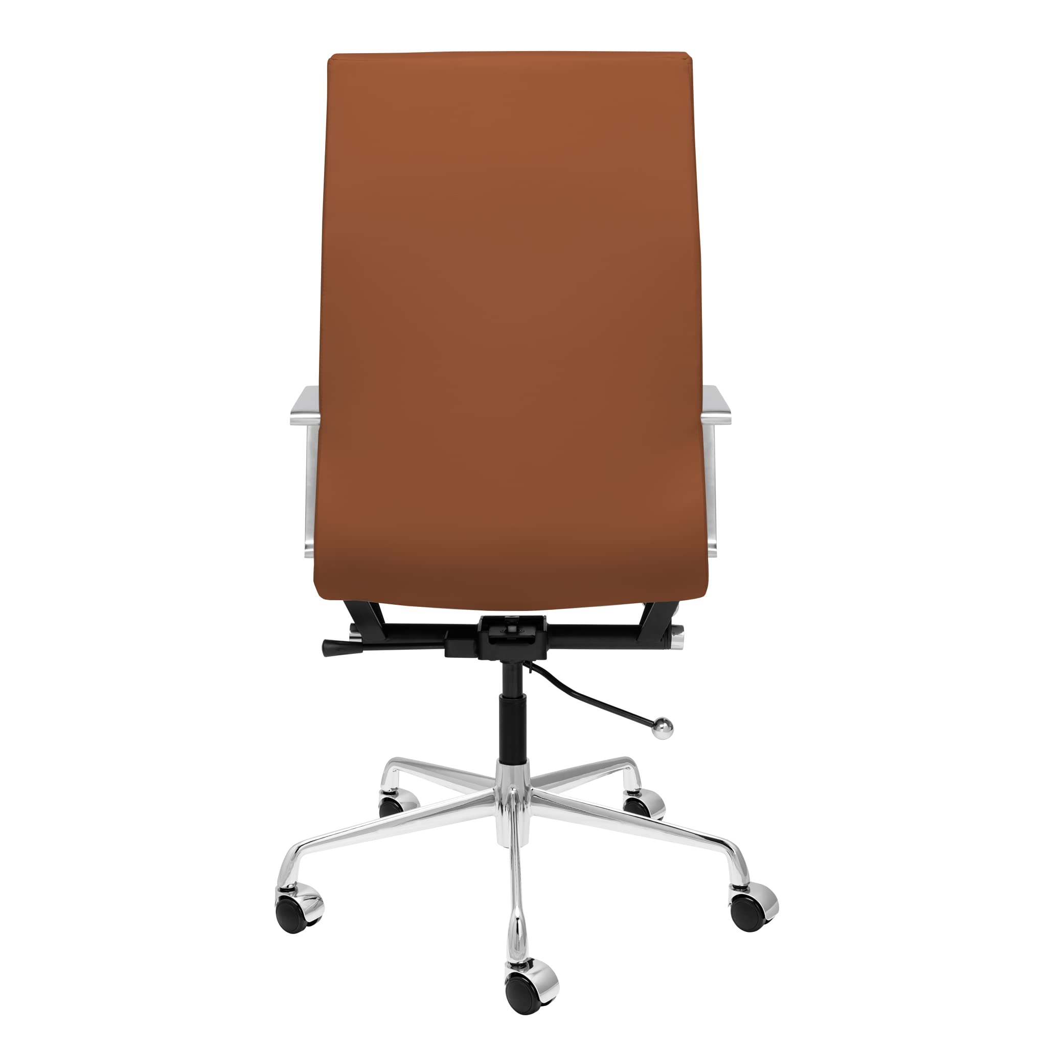 Laura Davidson Furniture SOHO II Tall Back Ribbed Management Chair (Brown)