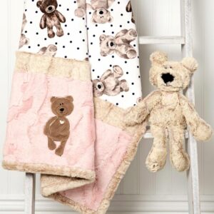 Shannon Fabrics Cuddle Buddies KIMBERBEAR, Assorted