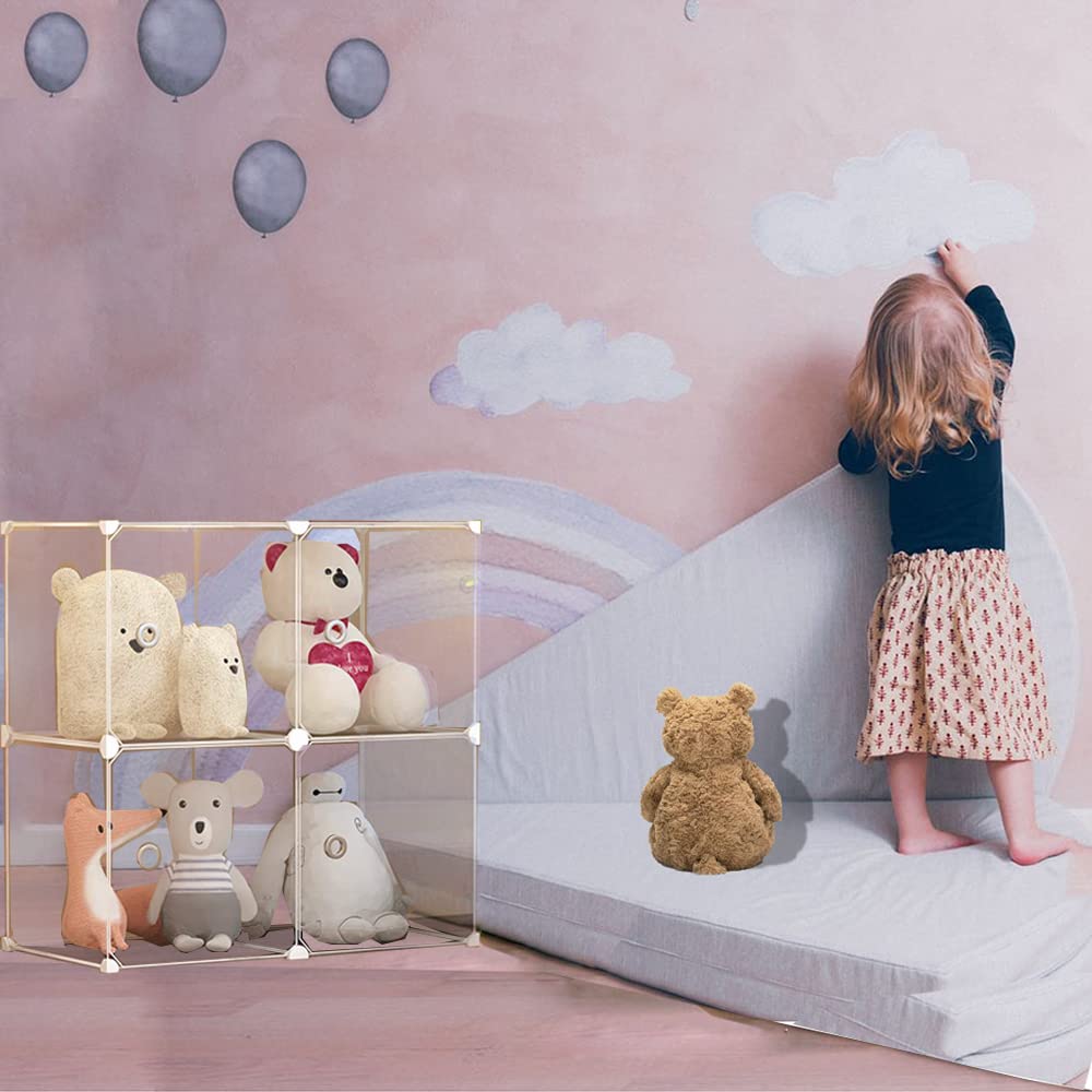 Stuffed Animal Storage,Plush Toy Organizer and Storage, Great Storage for Dolls,Teddies and Figures (14"x14"x28")