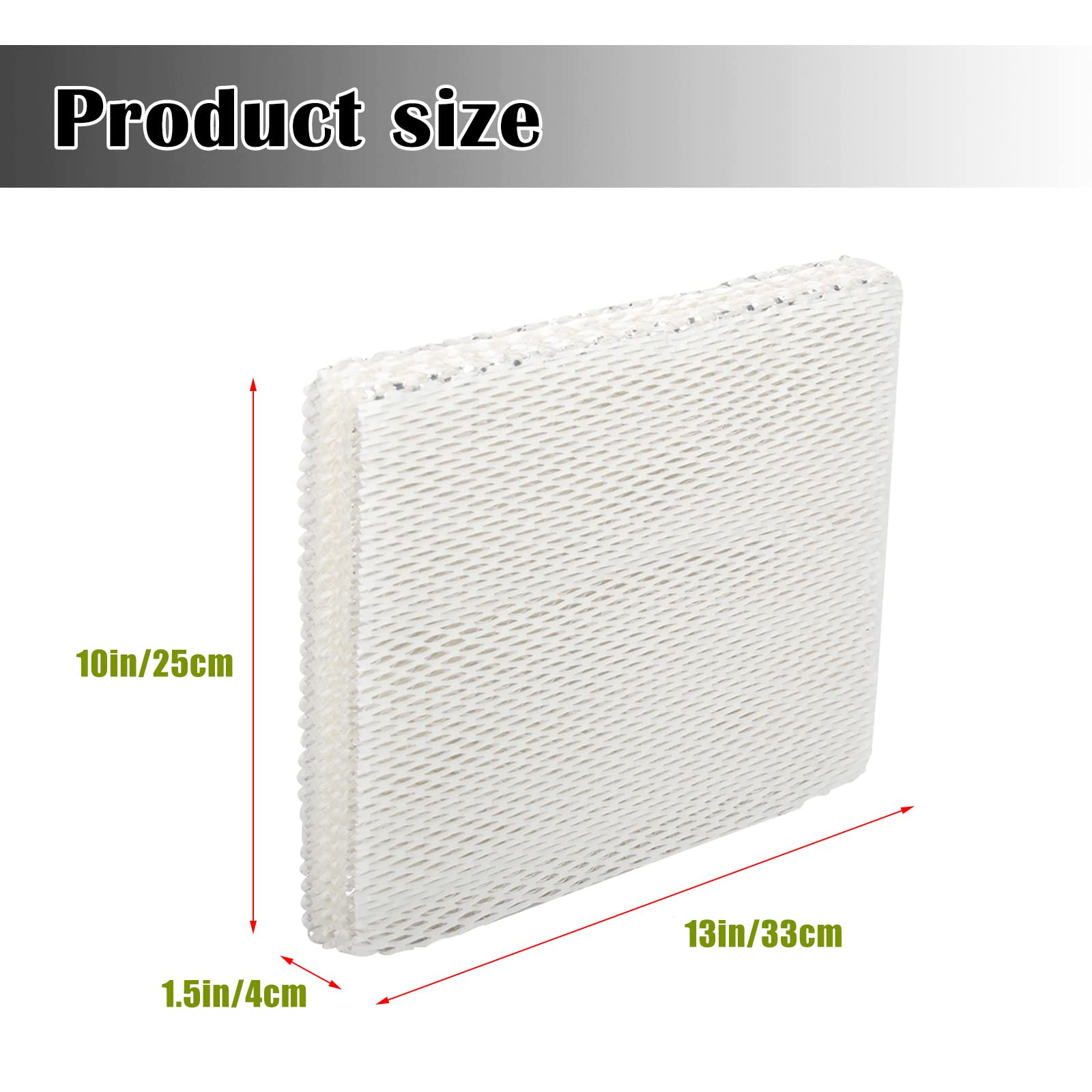 HIFROM 3Pack Replacement Humidifier Wick Filters Water Panel Filter Compatible with Lennox Healthy Climate 35 X2661 WB2-17 WB3-17 WP2-18 WP3-18 HCWB3-17 HCWB2-17 HCWP2-18 Humidifier