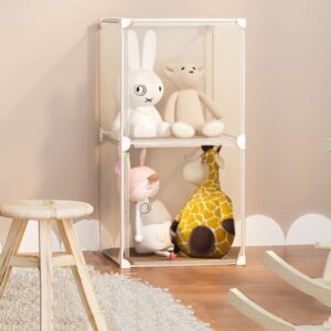 stuffed animal storage,plush toy organizer and storage, great storage for dolls,teddies and figures (14"x14"x28")