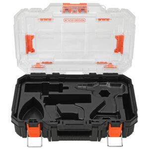 BLACK+DECKER MATRIX 20V MAX* Cordless 4-Tool Combo Kit with Storage (BDCDMT1204KITC1)