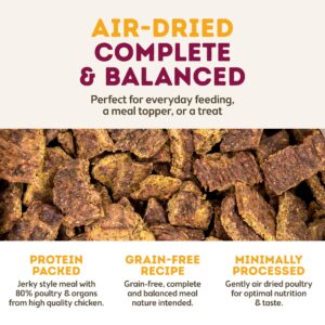 Only Natural Pet MaxMeat Holistic Air Dried Dry Dog Food - All Natural, High Protein, Grain Free and Limited Ingredient - Made with Real Meat - Chicken with Pumpkin & Parsley 2 lb (Pack of 2)