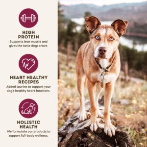 Only Natural Pet MaxMeat Holistic Air Dried Dry Dog Food - All Natural, High Protein, Grain Free and Limited Ingredient - Made with Real Meat - Beef with Pumpkin & Parsley 2 lb (Pack of 2)