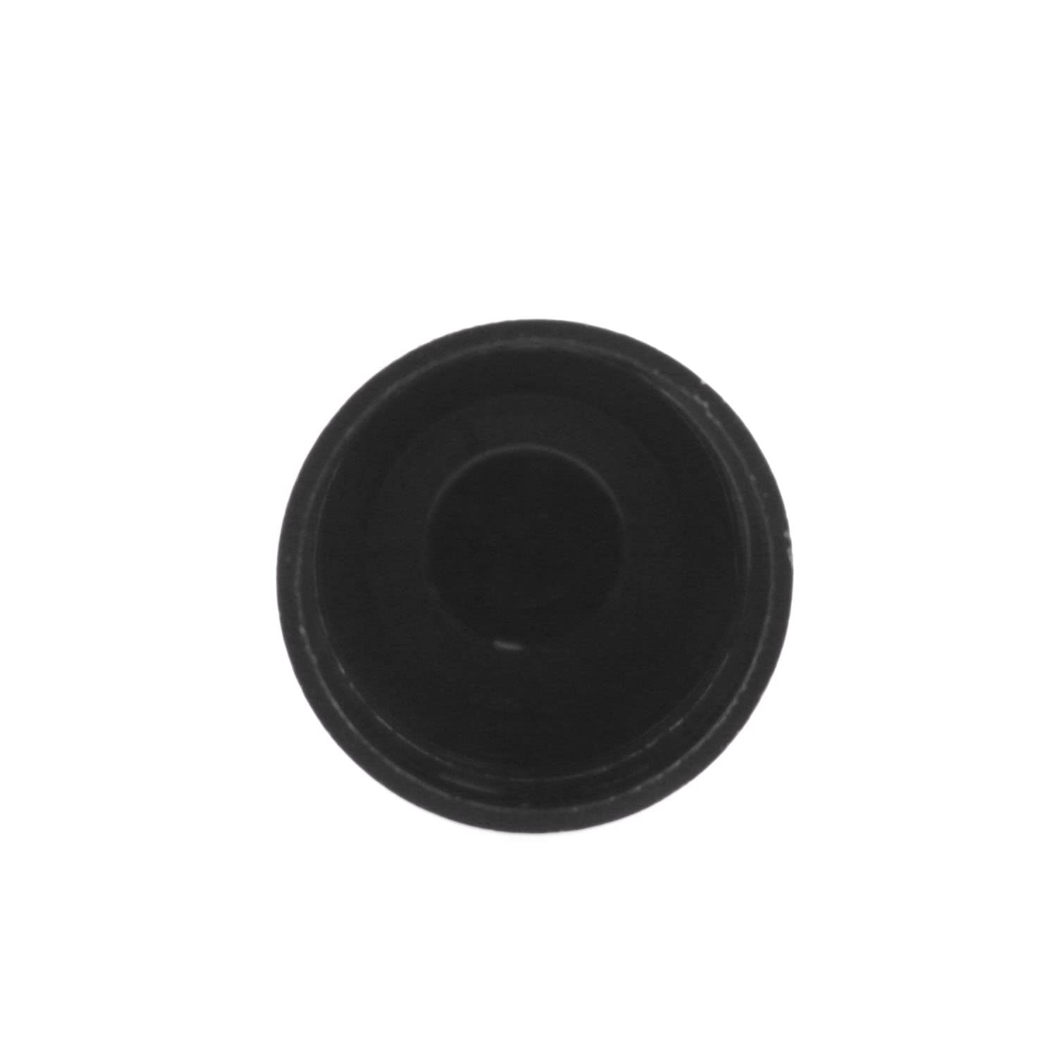 JCBIZ Bottle Caps 12pcs Push Pull Caps for Water Bottles Plastic 24mm PET Bottles and Glass Bottles Black Water Push Pull Lids