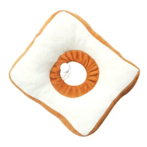 mipcase 1pc collar loaf bread pet decor puppy outfits cat costumes for cats kitten neck cone inflatable costumes puppy bunny costume small dog costume neck circle cotton -scratch