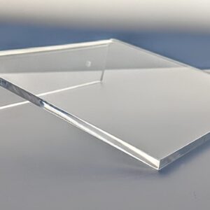 12" Long Clear Floating Shelf (8" deep) Xform3