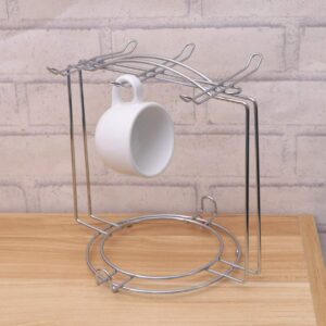 Coffee Mug Holder for Countertop: Coffee Cups Rack Coffee Mug Organizer Station Mug Stand Coffee Bar Accessories