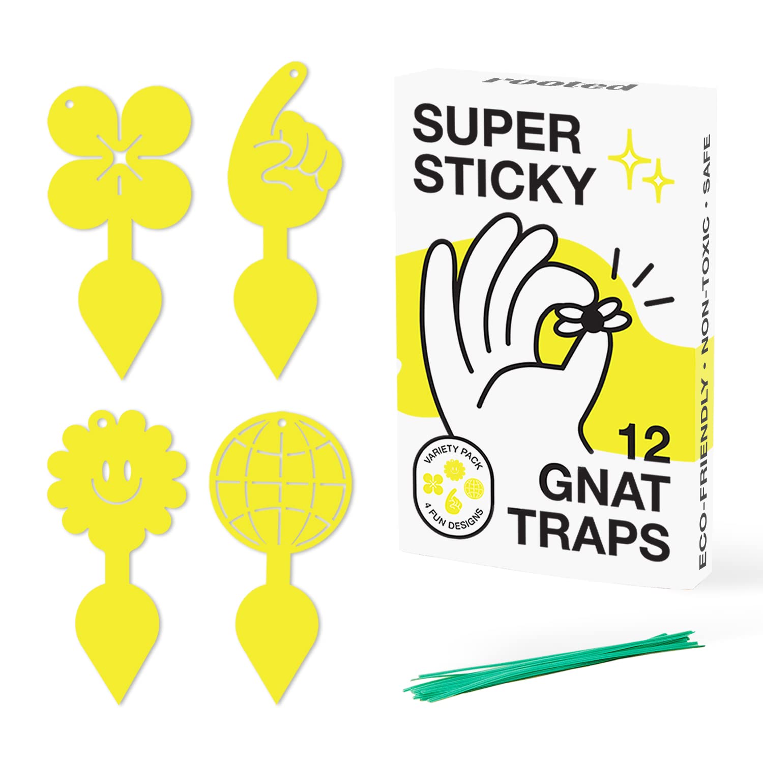 Super Sticky Gnat Traps 12PK