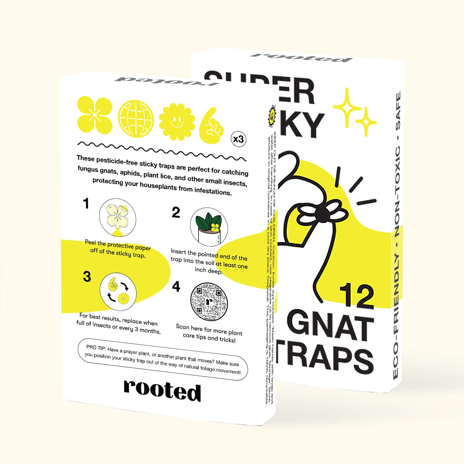 Super Sticky Gnat Traps 12PK