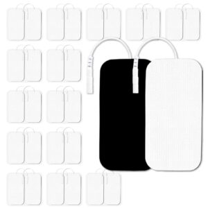 30pcs compatible with auvon tens 7000 electrode pads for tens unit,replacement pads,2" x 4" brand:elealtch