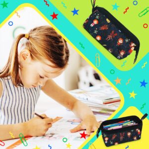 TYNGZEH Pencil Case Easy Grip Handle,Makeup Bag With Smooth Zipper, Multifunction Cosmetic Bag Durable Lightweight,Suitable For Boys, Girls And Adults,School Supplies And Cosmetics