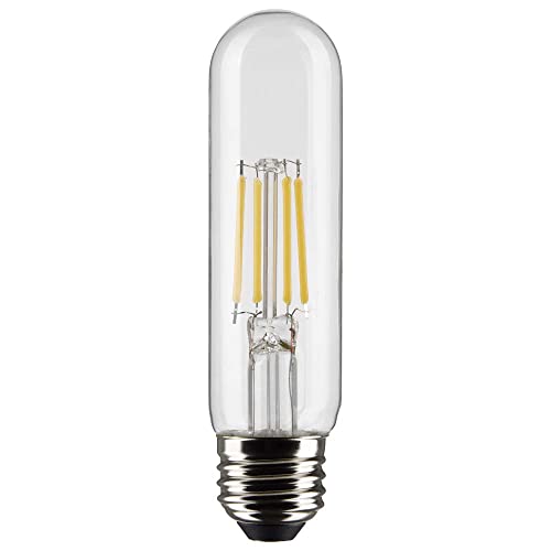 Satco 5.5-Watt LED E26 Light Bulb, 3000K, 15000 Hour Rating, Dimmable