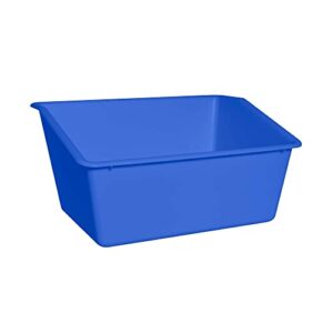 Creatology Blue Plastic Book Storage Bin Organize Books for Classroom, Playroom, Bedroom, and Library - Bulk 12 Pack