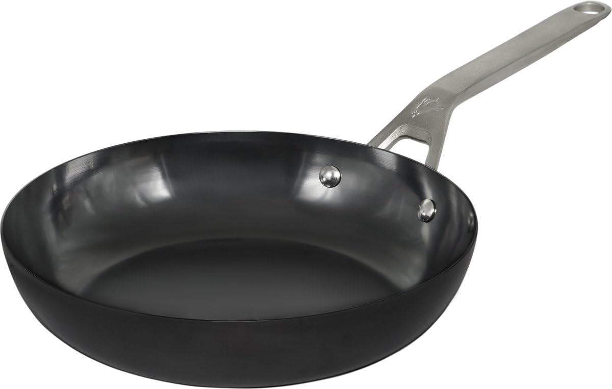 SAVEUR SELECTS NITRI-BLACK Carbon Steel 10-Inch Frying Pan, Induction-ready, Voyage Series