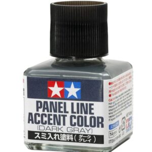 TAMIYA Panel Line Accent Color Dark Gray TAM87199 Plastics Paint Enamels