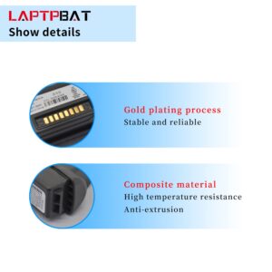 LAPTPBAT New Battery 55-000166-01 82-90005-05 for Symbol Scanner WT4000 WT4070 WT4090 WT41N0 3.7V 2330mAh