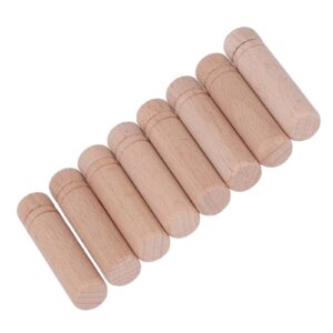 Zerodis 8pcs Wooden Needle Case, Store Hand Sewing Needles Box Polishing Portable Sewing Needle Holder for Household