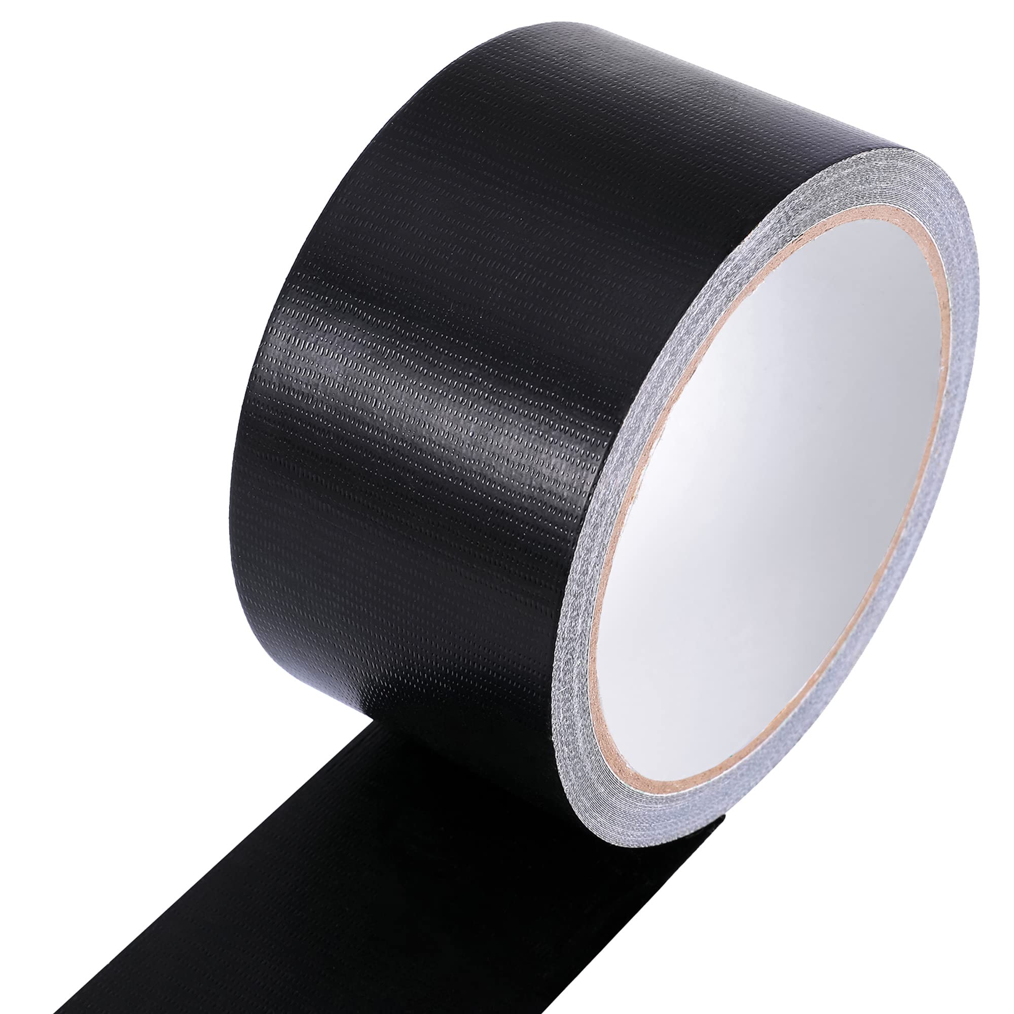 Reniteco Black Duct Tape- 2 inches x 10 Yards, Heavy Duty Duct Tape, Waterproof, Resistant, NO-Residue, UV Blocking, Pack of 1