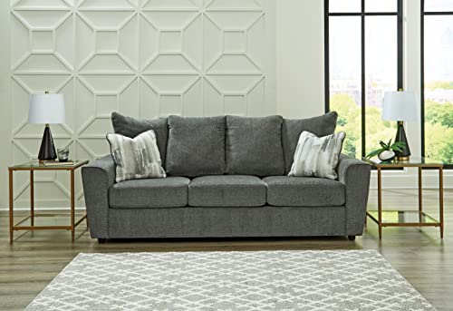 Signature Design by Ashley Stairatt Casual Sofa with Flared Arms, Gray