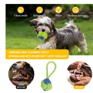 YOOCIZ Tough Dog Toys for Aggressive Chewers, Large Dog Toys with Larger Knot Rope Toys Interactive Dog Chew Toy for Small, Medium & Large Breed…