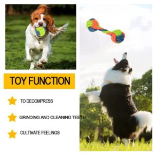 YOOCIZ Tough Dog Toys for Aggressive Chewers, Large Dog Toys with Larger Knot Rope Toys Interactive Dog Chew Toy for Small, Medium & Large Breed…