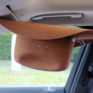 CHLIVE Hat Rack[New Version] for Pickup Truck SUV Car, Sturdy Cowboy Hat Holder to The Car Visor