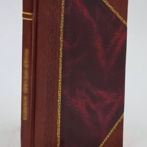 The influence of speed on heaving and pitching motions in smooth water and on the forces generated in head seas. 1959 [Leather Bound]