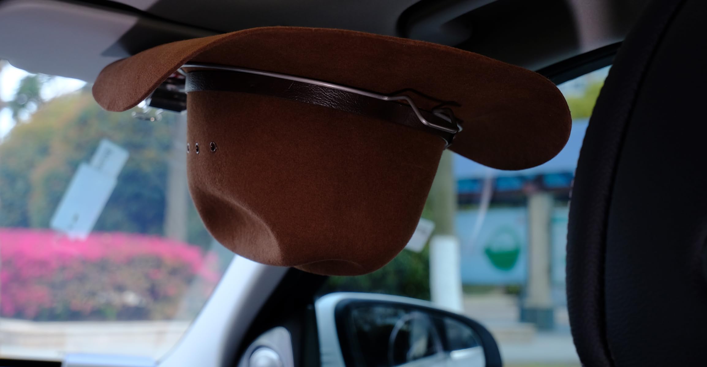 CHLIVE Hat Rack[New Version] for Pickup Truck SUV Car, Sturdy Cowboy Hat Holder to The Car Visor