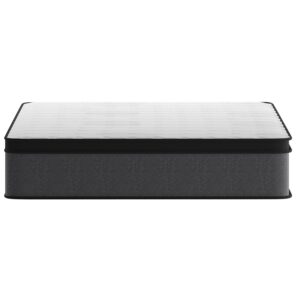 Flash Furniture Capri Comfortable Sleep 13" Euro Pillow Top Hybrid Pocket Spring and Foam Mattress in a Box, Foam and Spring Hybrid Mattress, Queen