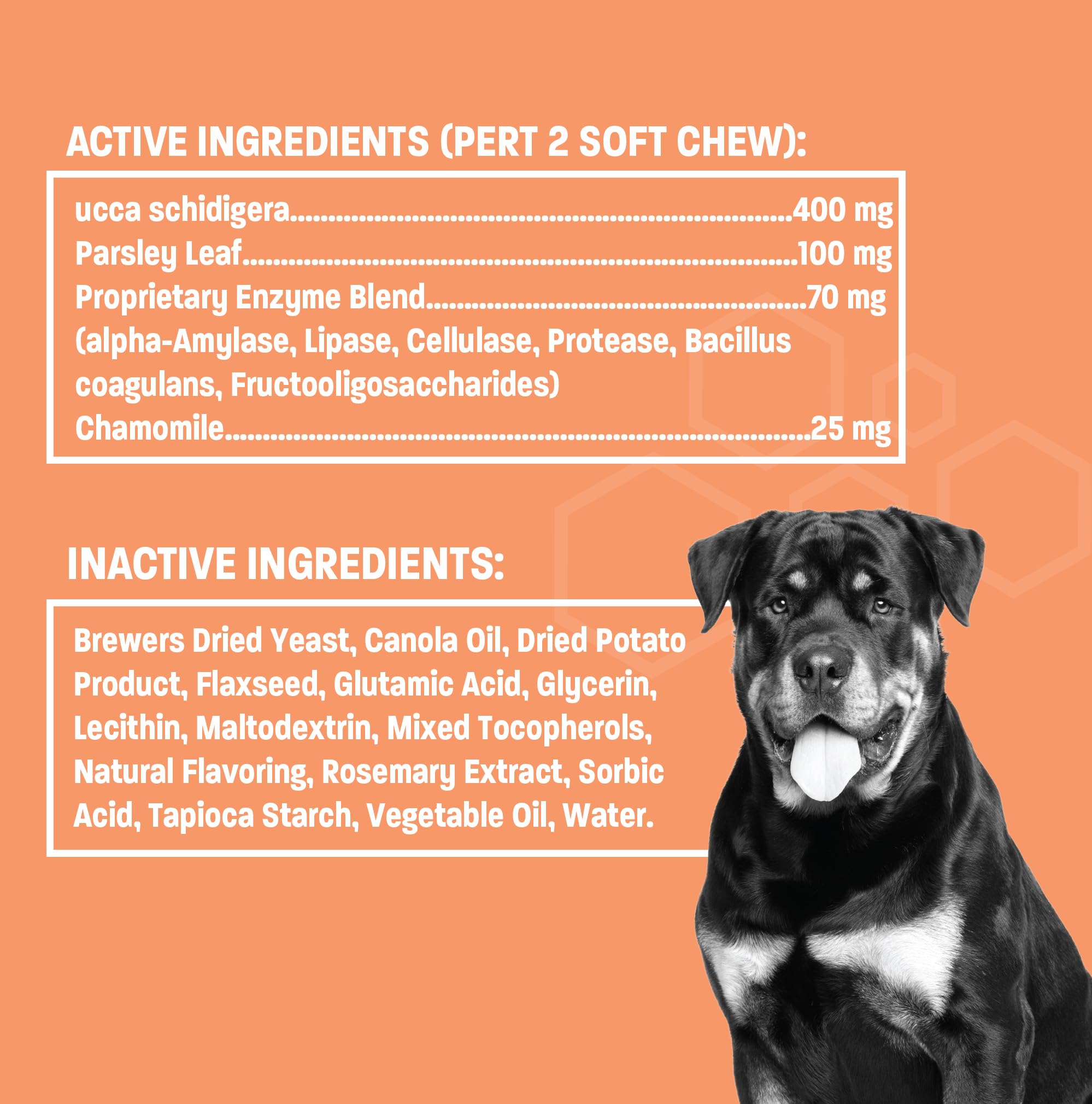 Pet Health Pros Coprophagia Stool Eating Deterrent for Dogs Eating Poop - Soft Chews to Stop Eating Poop for Dogs - No Poop Eating for Dogs w/Digestive Enzymes, Probiotics & Breath Freshener - 60 ct