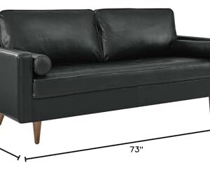 Modway Valour, 73" Sofa, Black