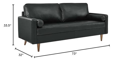 Modway Valour, 73" Sofa, Black