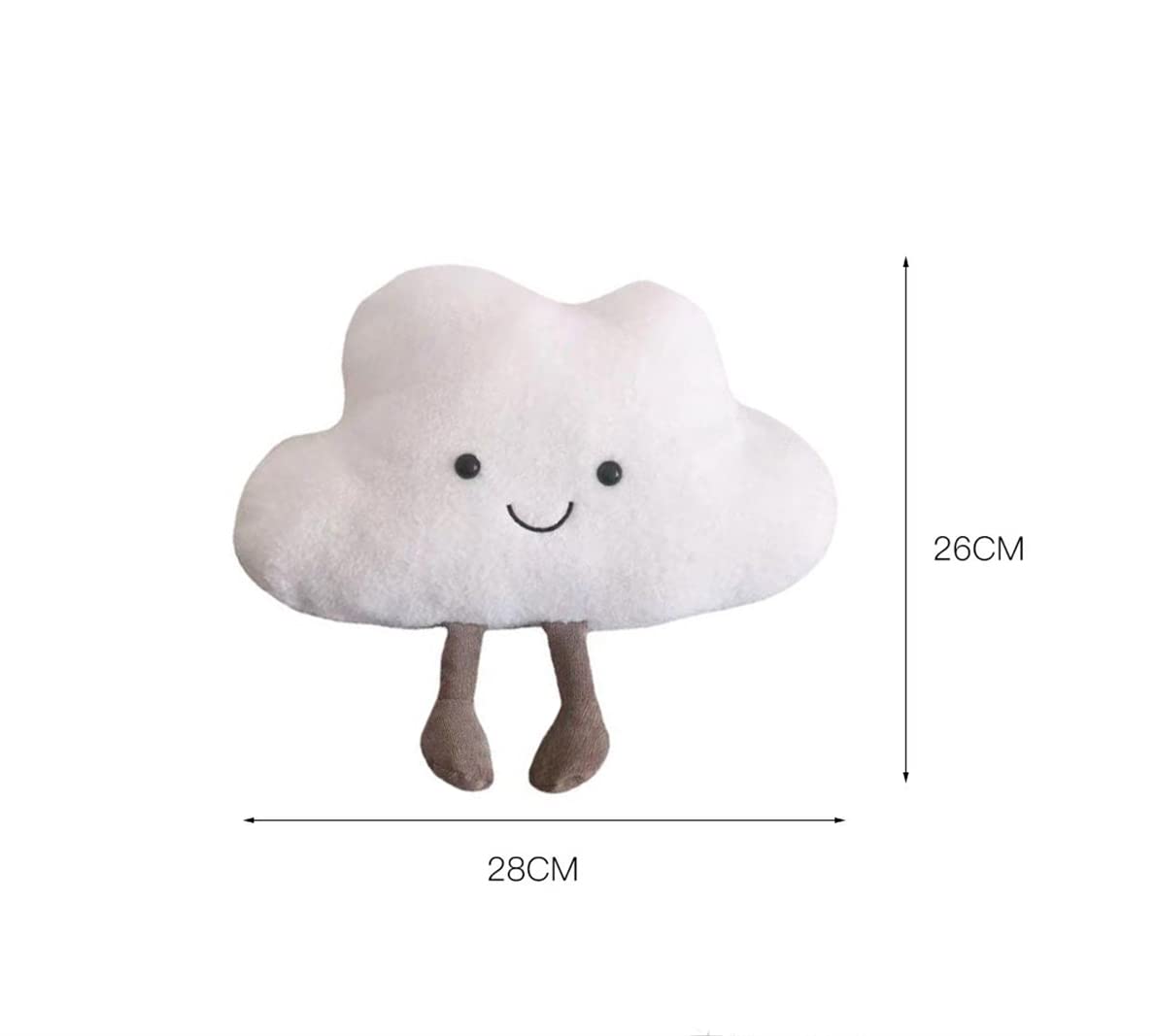 Zuwxeu Cloud Pillows Cute Home Plush Pillow Car Head Pillow Cushion Plush Decorative Pillows