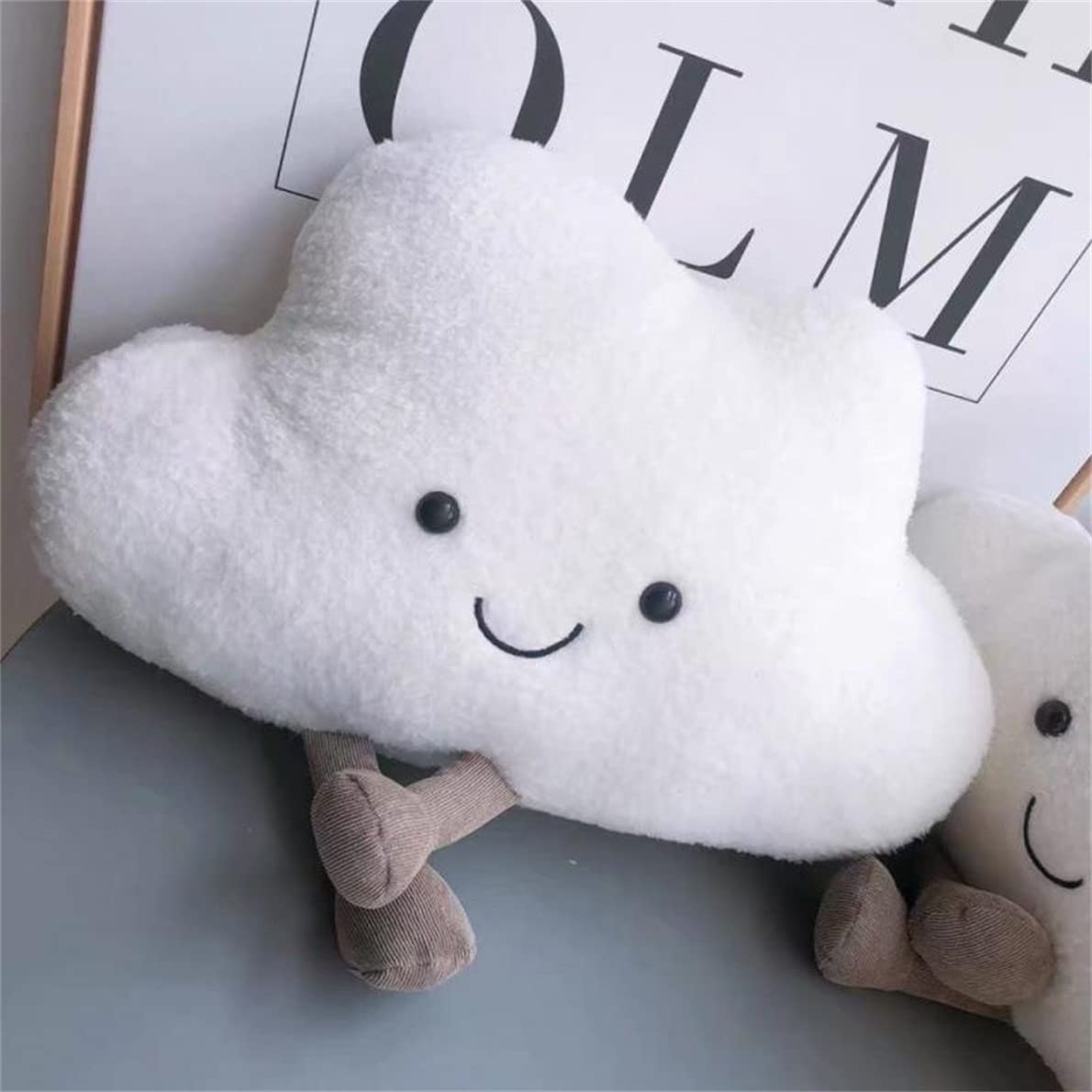 Zuwxeu Cloud Pillows Cute Home Plush Pillow Car Head Pillow Cushion Plush Decorative Pillows