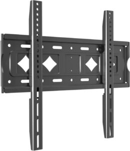 tv wall mount bracket fixed for most 26”-65” led, oled 4k flat screen tvs, low profile tv mount holds up to 132lbs vesa 400x400mm - fits 16” studs - space saving by nuyoah