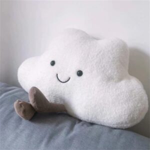 Zuwxeu Cloud Pillows Cute Home Plush Pillow Car Head Pillow Cushion Plush Decorative Pillows