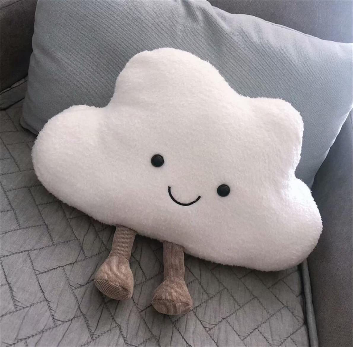 Zuwxeu Cloud Pillows Cute Home Plush Pillow Car Head Pillow Cushion Plush Decorative Pillows