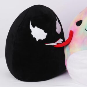 Global Park Venom Plush Toys with Elastic Tongue 17in, Stuffed Pillow Cute Animal Doll Soft Plushies Gift for Boys Girls