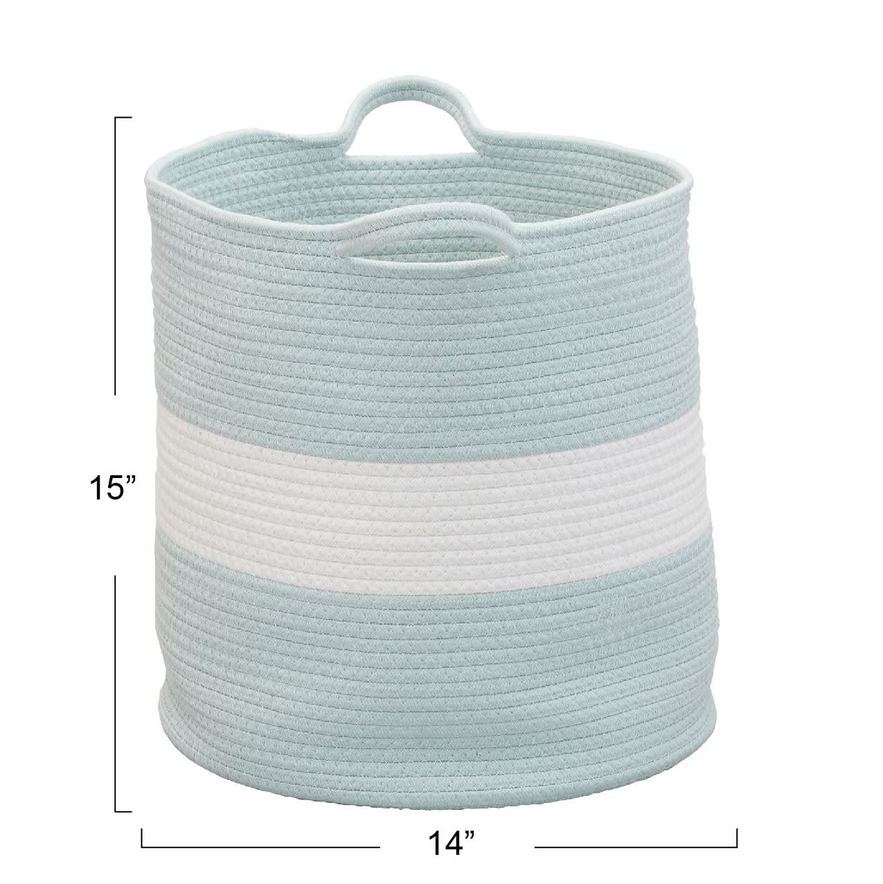 Household Essentials Broadband Cotton Basket