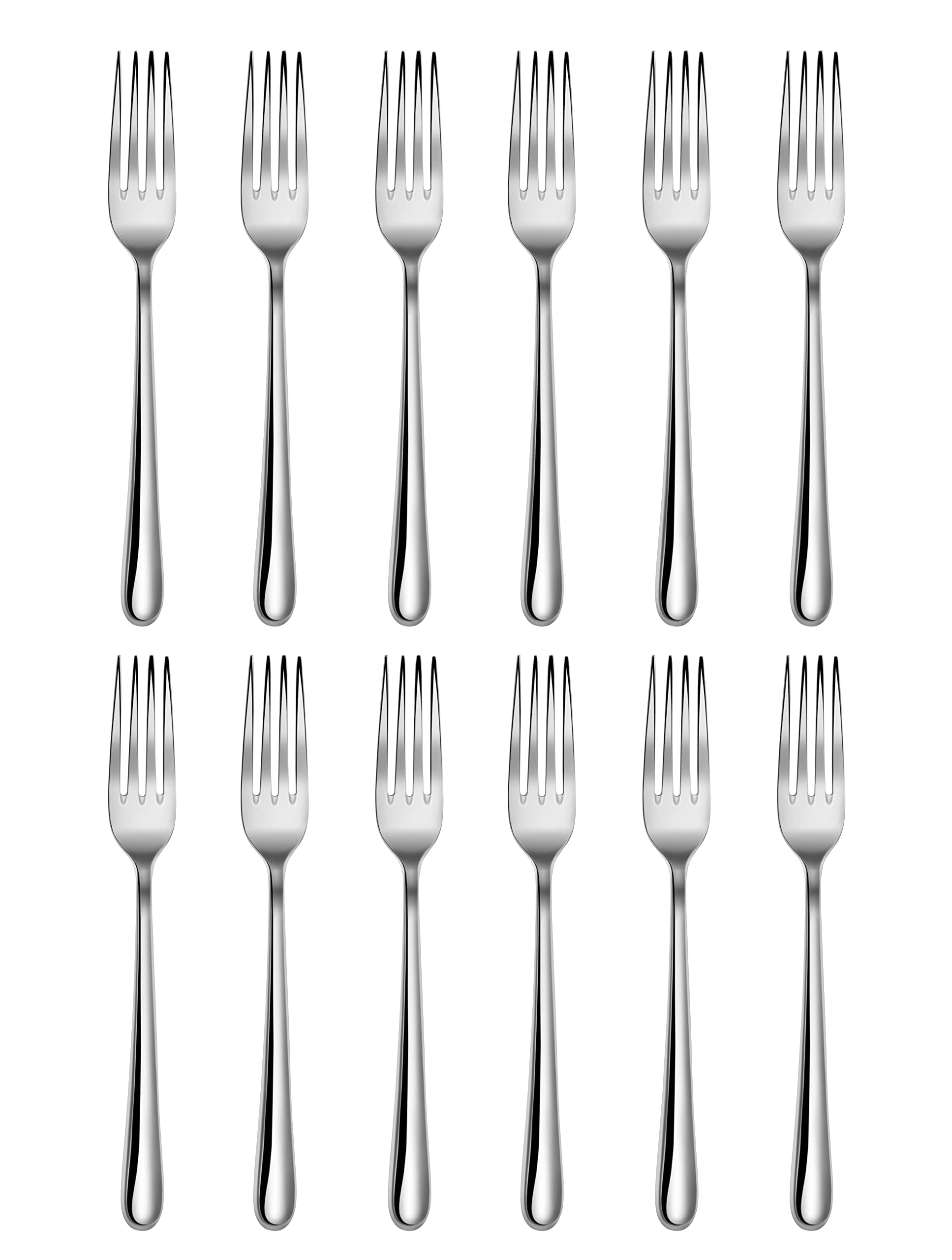 Artaste 539984 Rain II Forged 18/10 Stainless Steel Dinner Fork, 8.25-Inch, Set of 12