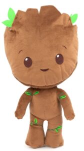 marvel guardians of the galaxy groot stuffed pillow buddy - super soft polyester microfiber, 14 inch (official product)